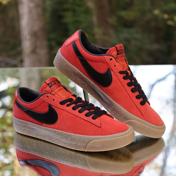 Nike SB Zoom Blazer Low Pro GT Cinnabar Gum - Picture 5 of 13